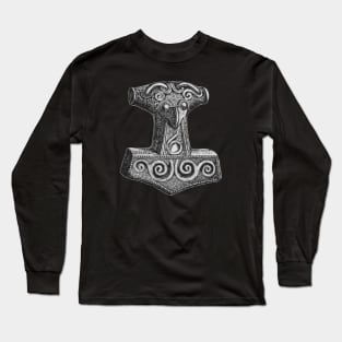 Mjonir (large hammer) Long Sleeve T-Shirt